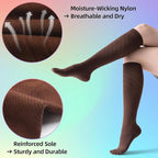 4 Pairs Light Compression Socks - Image 5