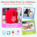 Gate Check Travel Bag for Umbrella Strollers (Red)