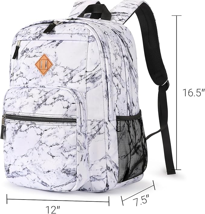 ZORFIN 26L Backpack for College, and Travel: Water Resistant Bookbag - Image 3