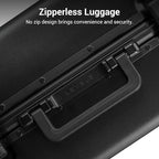 LEVEL8 Zipperless Carry On Suitcase Airline Approved - Image 7