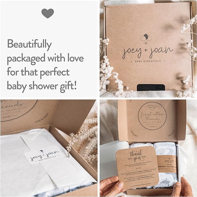 Travel Crib Fitted Sheets Compatible - Image 4