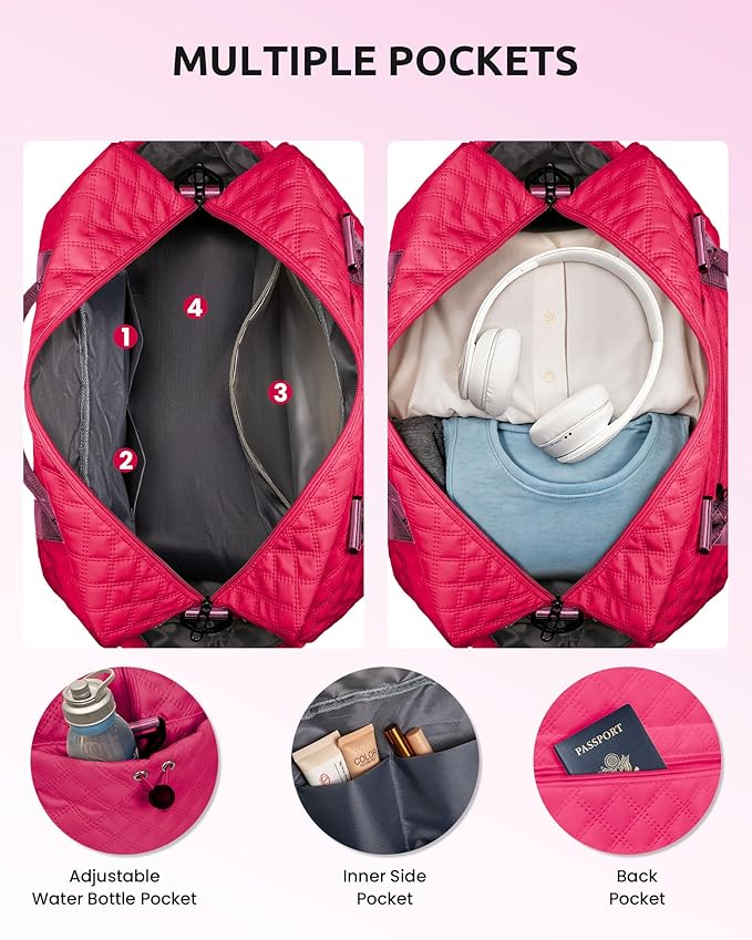 Bags for Girls, Birthday Gift-Initial Travel Bag - Image 6