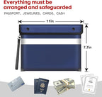 Fireproof Money Bag for Cash 11"x7.7", Upgraded 5200℉ Insulated Water Fire - Image 5