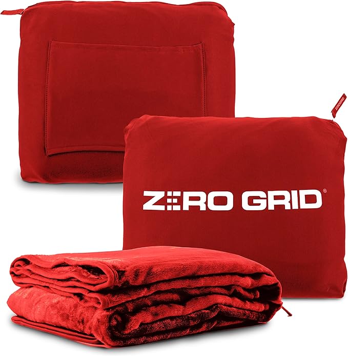 Lightweight Travel Blanket by ZeroGrid