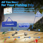 DaddyGoFish Kids Fishing Pole - Image 2