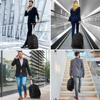 Rolling Backpack, 18 inch Laptop Backpack - Image 6