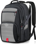 18.4 Inch Extra Large Travel Backpack, TSA Laptop Backpack by TAZBUZO