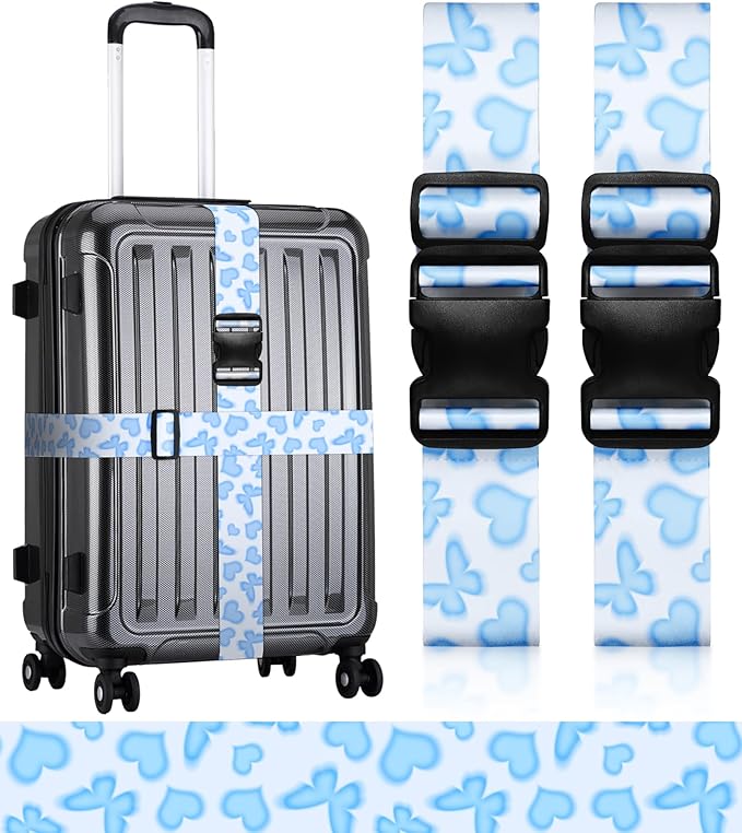Luggage Straps for Suitcases Travel Belt Luggage Band Heavy Duty Traveling by Stanoha