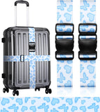 Luggage Straps for Suitcases Travel Belt Luggage Band Heavy Duty Traveling by Stanoha