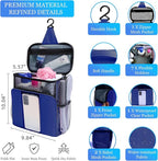 Mesh Shower Caddy, Portable HangingTravel Toiletry Bag Dorm Room Essentials - Image 3