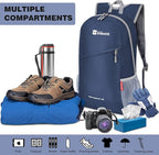 ZOMAKE Lightweight Packable Backpack 20L, Foldable Backpacks Small Daypack - Image 4