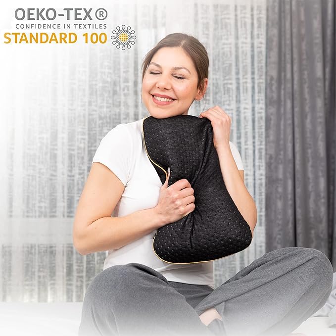 Travel & Camping Comfortable Memory Foam Pillow – Easy to Carry Portable Bag – - Image 7