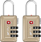 BV TSA Accepted Luggage Travel Lock, Set-Your-Own Combination Lock by BV