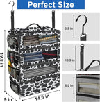 Suitcase Organizer, Travel Luggage Organizer Portable Hanging Travel Shelves - Image 4