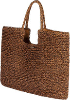 Roxy Women's Beach Tote Bag | Travel | Vacation | Straw | Lightweight | - Image 5