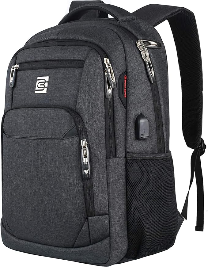 Laptop Backpack, Business Travel Anti Theft Slim Durable Laptops Backpack by Volher