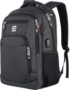 Laptop Backpack, Business Travel Anti Theft Slim Durable Laptops Backpack by Volher