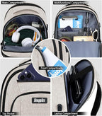 Travel Laptop Backpack for Women, School Backpack - Image 4
