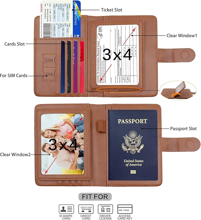 Melsbrinna Rfid Passport Holder - Image 3