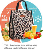 Lunch Bags for Women Insulated Reusable Lunch Tote - Image 4
