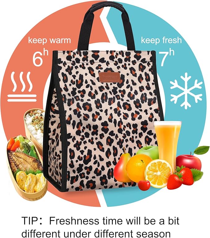 Lunch Bags for Women Insulated Reusable Lunch Tote - Image 4