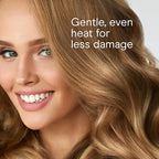 Infiniti PRO CONAIR Style & Shine Hair Dryer with Diffuser and Concentrator, 1875W Style & Shine Blow Dryer with Tourmaline and Ionic Conditioning to Fight Frizz, 3 Heat & 2 Speed Settings, Purple