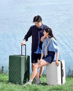 Trunk Luggage 26 Inch, Medium Checked Luggage - Image 9
