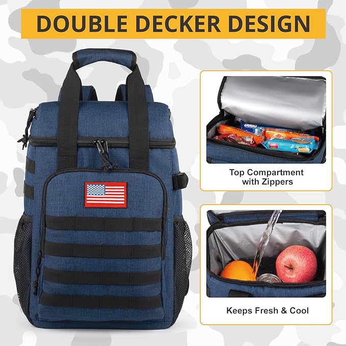 Tactical Backpack Cooler, Lunch Backpack - Image 6