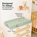 2-Pack Organic Changing Pad Covers - Image 4