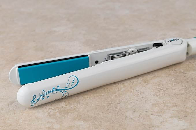 Hai Hot Tunes MP3 Nano Ceramic Styling Flat Iron