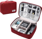 Electronics Organizer Travel Universal Cable Organizer Bag Waterproof by SELLYFELLY