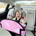 Kids Travel Tray (Dark Pink)