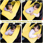 Travel Pillow, Travel Pillow for Kids, Sleeper Hold Pillow Travel, Removable - Image 6