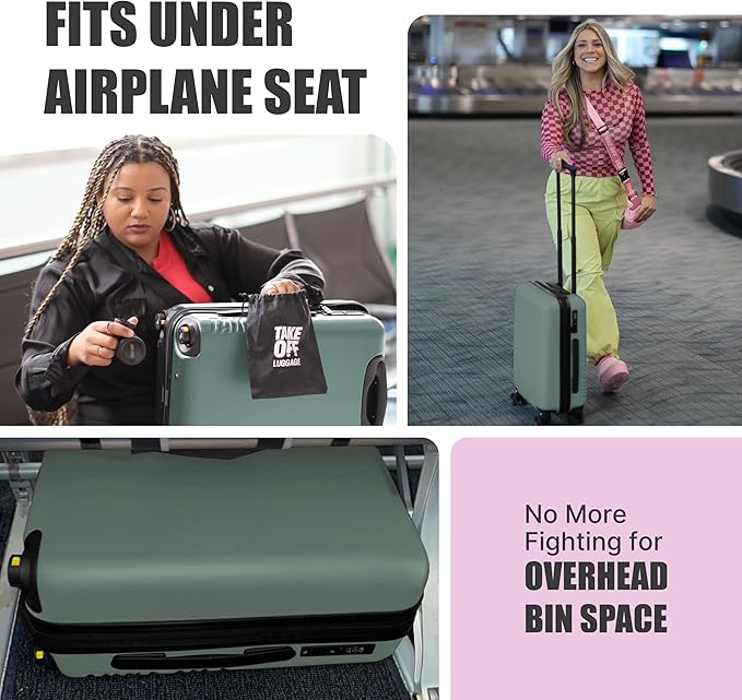 Take OFF Luggage Personal Item 3.0 – 18x14x8 Underseat Carry On - Image 5