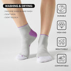 CS CELERSPORT 2/5 Pairs Ankle Compression Socks - Image 3