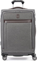 Travelpro Platinum Elite Softside Expandable Checked Luggage, 8 Wheel Spinner by Travelpro