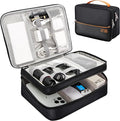 SELLYFELLY Electronics Travel Organizer, Double Layer Cable Organizer Bag by SELLYFELLY