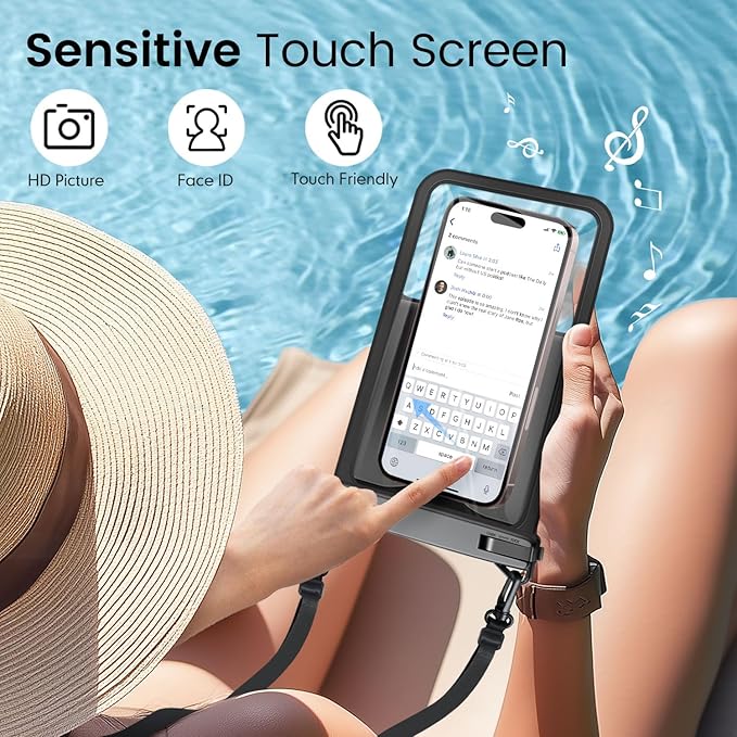 [Up to 8.5" Waterproof Phone Pouch - Image 4