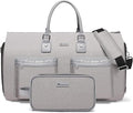 Convertible Garment Bag with Toiletry Bag, Modoker Carry on Garment Duffel Bag by Modoker