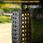 Solar Floor Lamp, Outdoor Floor Lamp Lanterns Outdoor Waterproof, Solar Powered - Image 8