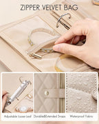 Vlando Travel Jewelry Organizer Case, Teacher Appreciation Gifts, Jewelry - Image 4