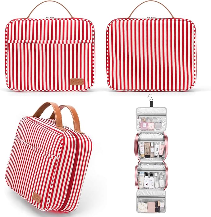Hanging Travel Toiletry Bag, Large Capacity Cosmetic Travel Toiletry Organizer - Image 5