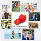 Emergency Whistles with Lanyard Red Safety Whistle - Image 5