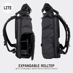 WANDRD PRVKE Lite: Weather-Resistant Travel & Camera Backpack - Image 2