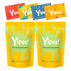 Yipes! Kids Face and Hand Wipes | Compostable Wet Wipes by PlaneAire