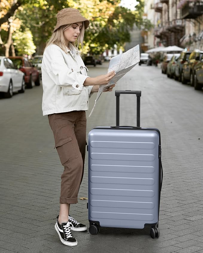 Carry on Luggage 22 X 14 X 9 Airline Approved, 20 Inch Luggage - Image 5
