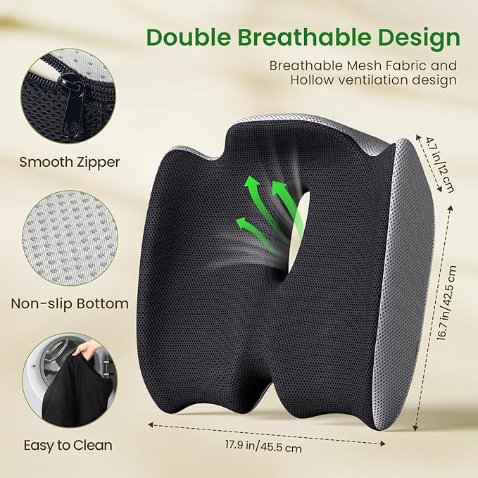 Benazcap Pressure Relief Seat Cushion - Image 3