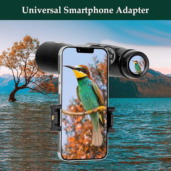 Adorrgon 12x42 HD Binoculars for Adults High Powered - Image 3