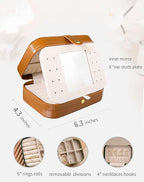 S.Leaf Travel Jewelry Organizer Travel Jewelry Boxes - Image 4