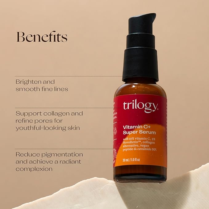 Trilogy Vitamin C+ Super Serum, Skin Tone & Radiance Formula, 1.0 fl oz